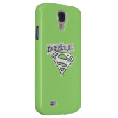 Coque Case-Mate Pour Samsung Galaxy Logo Supergirl 1 (Dos/Droit)