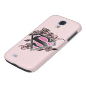 Coque Case-Mate Pour Samsung Galaxy Logo Supergirl avec Rose (Bas)
