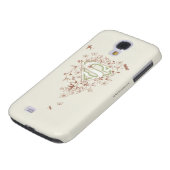 Coque Case-Mate Pour Samsung Galaxy Logo Supergirl Green Floral (Bas)
