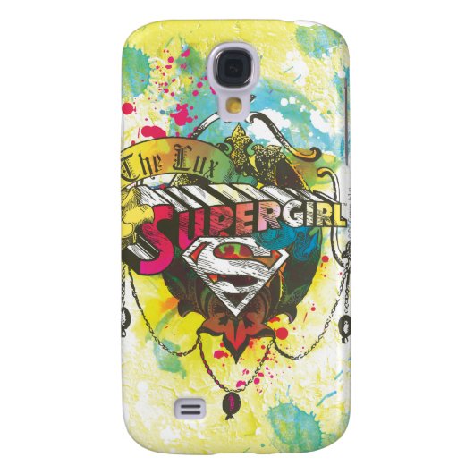 Coque Case-Mate Pour Samsung Galaxy Logo Supergirl Le Lux (Dos)