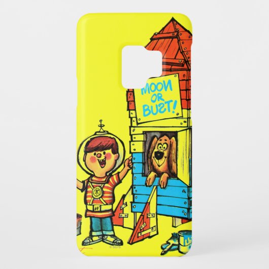 Coque Case-Mate Pour Samsung Galaxy Lune ou buste ! (Dos)