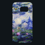 Coque Samsung Galaxy S7 Monet-Eau-Lis de Claude<br><div class="desc">Les nénuphars faits en 1916,  est l'une des peintures les plus célèbres de Claude Monet. Une galaxie gracieuse s7 de Samsung,  à peine là,  cas avec des degrés de bleu,  vert et pourpre pour des fans de Claude Monet,  de l'impressionisme et des vrais beaux-arts.</div>