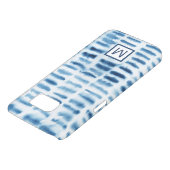 Coque Case-Mate Pour Samsung Galaxy Monogramme | Impression de l'aquarelle Indigio (Bas)