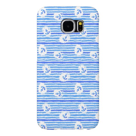 Coque Case-Mate Pour Samsung Galaxy Motif Ancre d'aquarelle 1 (Dos)