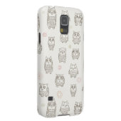 Coque Case-Mate Pour Samsung Galaxy Motif avec des hiboux (Dos/Droit)