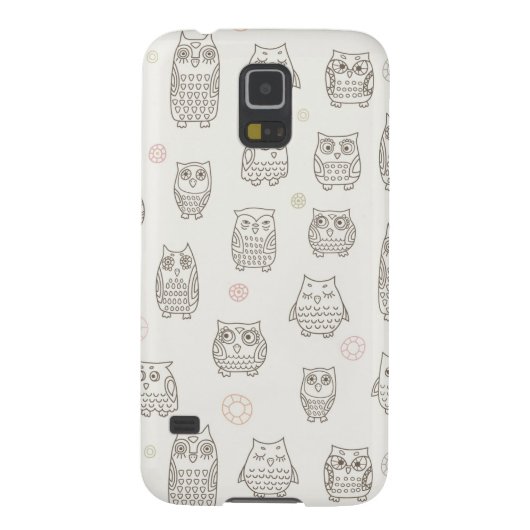 Coque Case-Mate Pour Samsung Galaxy Motif avec des hiboux (Dos)