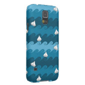Coque Case-Mate Pour Samsung Galaxy Motif de bateaux à papier (Dos/Droit)