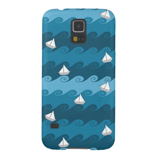 Coque Case-Mate Pour Samsung Galaxy Motif de bateaux à papier (Dos)