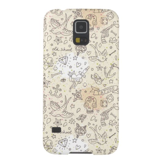 Coque Case-Mate Pour Samsung Galaxy Motif de concept de tatouage (Dos)