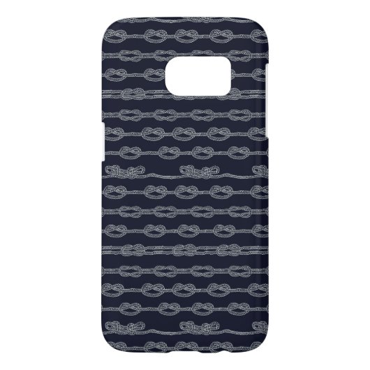 Coque Case-Mate Pour Samsung Galaxy Motif de noeuds marin (Dos)