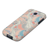Coque Case-Mate Pour Samsung Galaxy motif de style japonais. Illustration. (Bas)