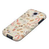 Coque Case-Mate Pour Samsung Galaxy Motif de vacances d'été (Bas)