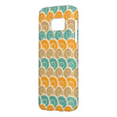 Coque Case-Mate Pour Samsung Galaxy Motif de vagues d'aquarelle (Dos gauche)