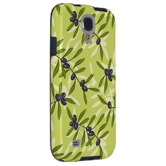 Coque Case-Mate Pour Samsung Galaxy Motif d'olive (Dos/Droit)