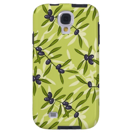 Coque Case-Mate Pour Samsung Galaxy Motif d'olive (Dos)