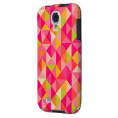 Coque Case-Mate Pour Samsung Galaxy Motif géométrique de triangles (Dos gauche)
