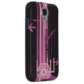 Coque Case-Mate Pour Samsung Galaxy Motif tramé technique (Dos/Droit)