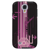 Coque Case-Mate Pour Samsung Galaxy Motif tramé technique (Dos)