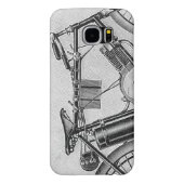 Coque Case-Mate Pour Samsung Galaxy Moto de Bouilly, 1895 (Dos)