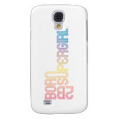 Coque Case-Mate Pour Samsung Galaxy Né pour être super fille (Dos)