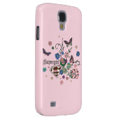 Coque Case-Mate Pour Samsung Galaxy Papillons supergirl (Dos/Droit)