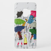 Coque Case-Mate Pour Samsung Galaxy Parapluies (Dos)