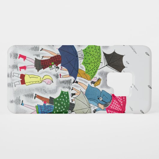 Coque Case-Mate Pour Samsung Galaxy Parapluies (Dos (Horizontal))