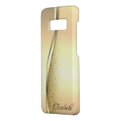 Coque Case-Mate Pour Samsung Galaxy Parties scintillant or Cool tendance - Personnalis (Dos/Gauche)