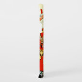 Coque Case-Mate Pour Samsung Galaxy Père Noël au travail (Dos/Droite)