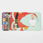 Coque Case-Mate Pour Samsung Galaxy Père Noël avec le train (Dos (Horizontal))