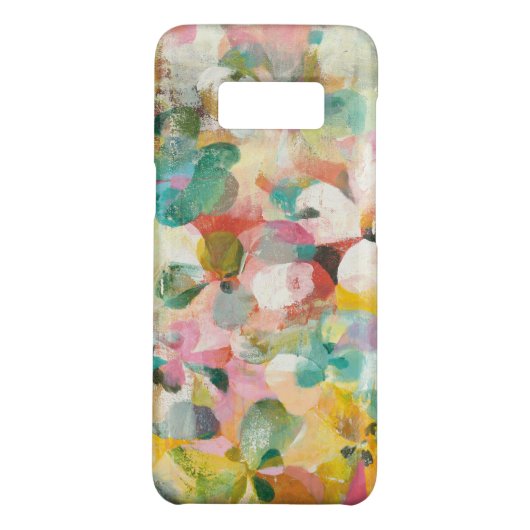 Coque Case-Mate Pour Samsung Galaxy Pétales en pastel mous heureux du jardin | (Dos)