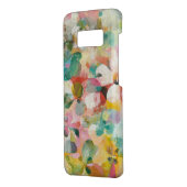 Coque Case-Mate Pour Samsung Galaxy Pétales en pastel mous heureux du jardin | (Dos/Gauche)