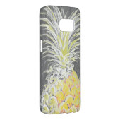 Coque Case-Mate Pour Samsung Galaxy Pinneapple jaune tropical (Dos/Droit)