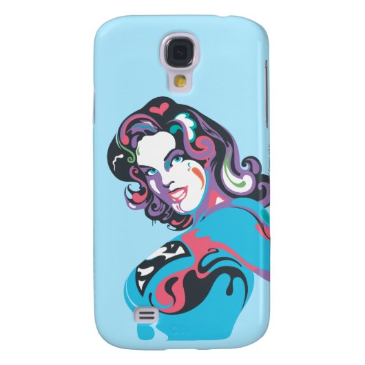 Coque Case-Mate Pour Samsung Galaxy Poche de sélection couleur Supergirl 1 (Dos)