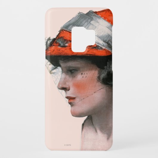 Coque Case-Mate Pour Samsung Galaxy Profil de la femme (Dos)