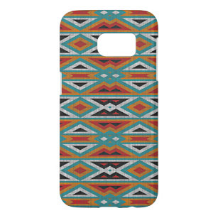 Coque Samsung Galaxy S7 Russe Tribe Mosaic Amérindien Motif