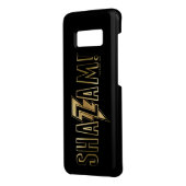 Coque Case-Mate Pour Samsung Galaxy SHAZAM ! | Logo Or (Dos/Gauche)