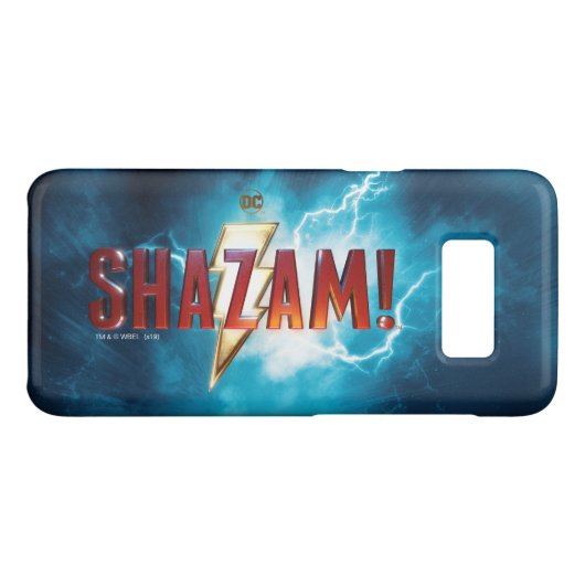 Coque Case-Mate Pour Samsung Galaxy SHAZAM ! | Logo théâtral (Dos (Horizontal))