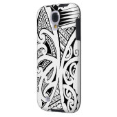 Coque Case-Mate Pour Samsung Galaxy Styles de tatouage, maori mélangés, Samoan et (Dos gauche)