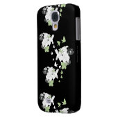 Coque Case-Mate Pour Samsung Galaxy Supergirl Birds and Feathers (Dos gauche)