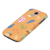 Coque Case-Mate Pour Samsung Galaxy Supergirl Birds & Bees Orange (Bas)