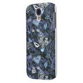 Coque Case-Mate Pour Samsung Galaxy Supergirl Coeurs et lèvres Motif (Dos gauche)
