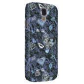 Coque Case-Mate Pour Samsung Galaxy Supergirl Coeurs et lèvres Motif (Dos/Droit)