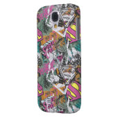 Coque Case-Mate Pour Samsung Galaxy Supergirl Comic Capers Pattern 10 (Dos gauche)