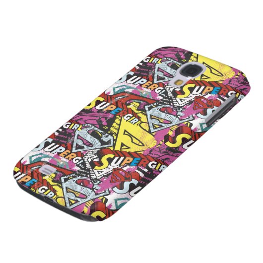 Coque Case-Mate Pour Samsung Galaxy Supergirl Comic Capers Pattern 4 (Bas)