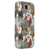 Coque Case-Mate Pour Samsung Galaxy Supergirl Comic Capers Pattern 8 (Dos/Droit)