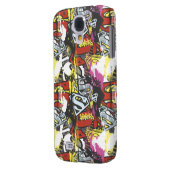 Coque Case-Mate Pour Samsung Galaxy Supergirl Comic Capteurs Motif 7 (Dos gauche)