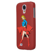 Coque Case-Mate Pour Samsung Galaxy Supergirl frappe un poteau (Dos gauche)