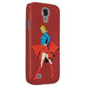 Coque Case-Mate Pour Samsung Galaxy Supergirl frappe un poteau (Dos/Droit)