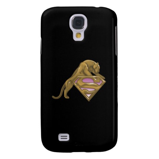 Coque Case-Mate Pour Samsung Galaxy Supergirl Golden Cat (Dos)